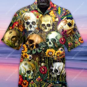 Back To The Beginning Skull Aloha Hawaiian Shirt