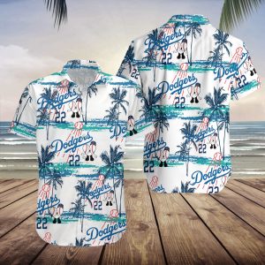 Bad-bunny Dodgers Un Verano Sin Ti Hawaiian Shirt