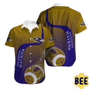 Baltimore Ravens Cool Trending Hawaiian Shirt-1