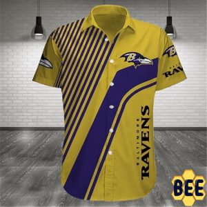 Baltimore Ravens Nfl Vintage Trending Hawaiian Shirt-1