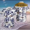 Baltimore Ravens Tropical Flower Hawaiian Shirt For Fans-1