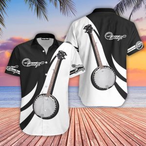 Banjo Music Hawaiian Shirt