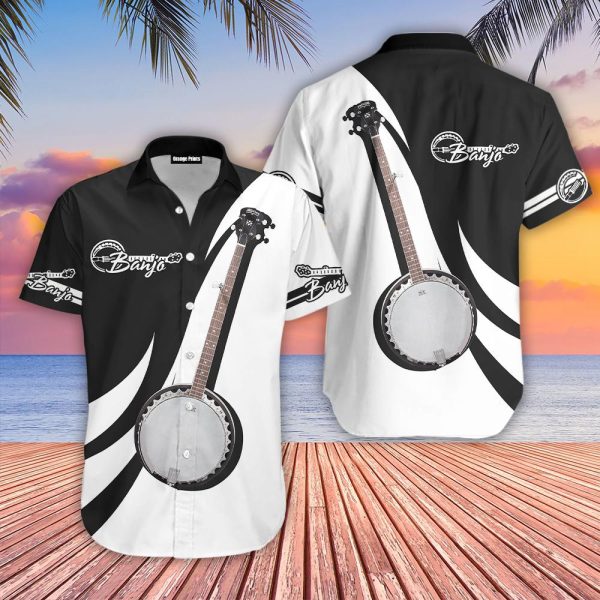 Banjo Music Hawaiian Shirt