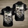 Barbed Wire And Skull Hawaiian Shirt Summer