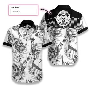 Barber 3d Personalized All Over Printed Hawaiian Shirt