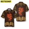 Baroque Dark Brown Dragon Trending Hawaiian Shirt-1