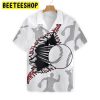 Baseball Wear Out Pattern Trending Hawaiian Shirt-1