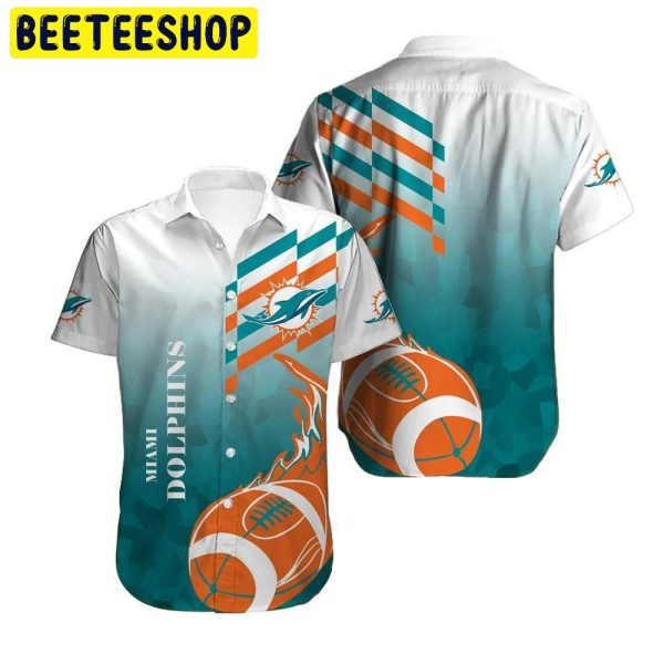 Beach Miami Dolphins For Fans Hawaiian Shirt-1
