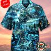 Beach Shirt Bus Skull Hawaiian Shirt
