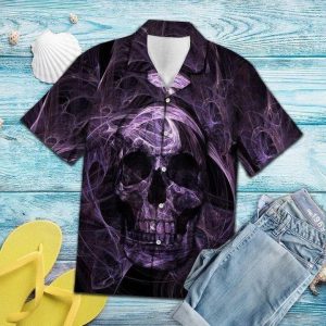Beach Shirt Check Out This Awesome Skull Hawaiian Shirt