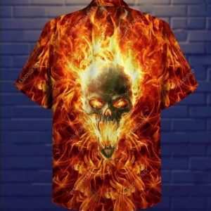 Beach Shirt Cover Your Body With Amazing Hawaiian Aloha Shirts Skull
