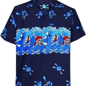 Beach Shirt Discover Cool Hawaiian Aloha Shirts Tropical Beach Skull