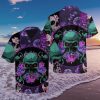 Beach Shirt Find Skull Rose Hawaiian Shirt