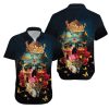 Beach Shirt Get Here Crown Skull And Fire Girl Hawaiian Unisex Aloha Shirts