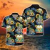 Beach Shirt Get Here Flower Skull Hippie Car Hawaiian Aloha Shirt