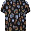 Beach Shirt Get Here Halloween Skull Hawaiian Shirt
