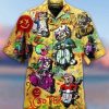 Beach Shirt Get Here Hawaiian Aloha Shirts Skull Scooters
