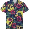 Beach Shirt Get Here Hawaiian Vintage Tropical Skull Shirts
