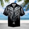 Beach Shirt Get Here Viking Viking Skull Hawaiian Shirt