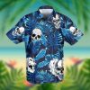 Beach Shirt Get Now Blue So Cool Skull Tropical Hawaiian Aloha Shirt