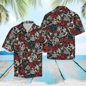 Beach Shirt Get Now Skull – Hawaiian Shirts