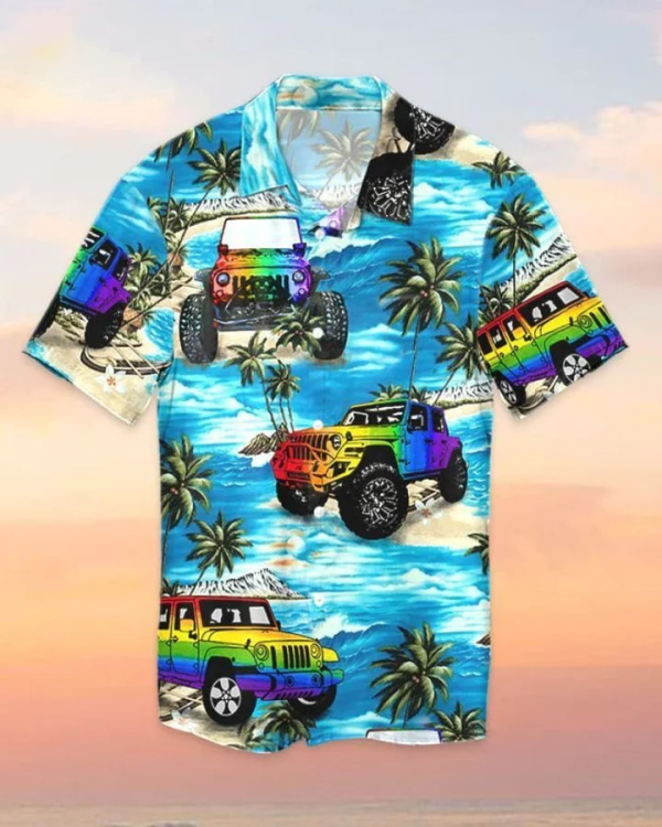 Beach Shirt Hawaiians Jeep Lgbt Beach Hawaii Shirt