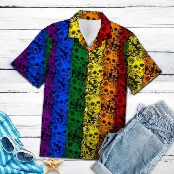 Beach Shirt High Quality Skull – Hawaiian Shirts