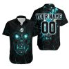 Beach Shirt Lava Skull Miami Dolphins 3d Personalized Hawaiian Shirt