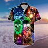 Beach Shirt Order Hawaiian Aloha Shirts Awesome Glowing Skull