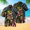 Beach Shirt Order Hawaiian Aloha Shirts Skull Beer Flag