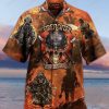 Beach Shirt Order Skull Firefighter First In – Last Out Hawaiian Shirt