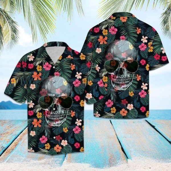 Beach Shirt Order Skull Hawaiian Shirt
