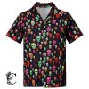 Beach Shirt Shop Mens Hawaiian Shirts Colorful Skull