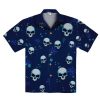 Beach Shirt Shop Skull Cute Hawaiian Aloha Shirt