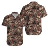 Beach Shirt Skull And Roses Sugar Skull Aloha Hawaiian Shirt