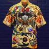 Beach Shirt Skull Take A Chance And Roll The Dice Unisex Hawaiian Aloha Shirts