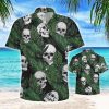 Beach Shirt Skull Tropical Aloha Hawaiian Shirt
