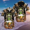 Beach Shirt The Old Man And Skull Craft Beer Hawaiian  Shirts