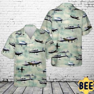 Beechcraft T-6 Texan Ii Trending Hawaiian Shirt-1