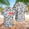 Black And White Hawaiian Shirt Hunter Father Hawaiian Shirt
