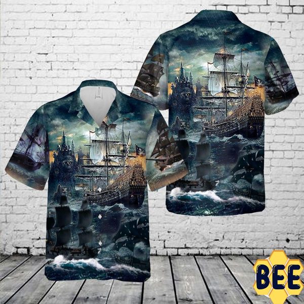 Black Pearl Trending Hawaiian Shirt-1