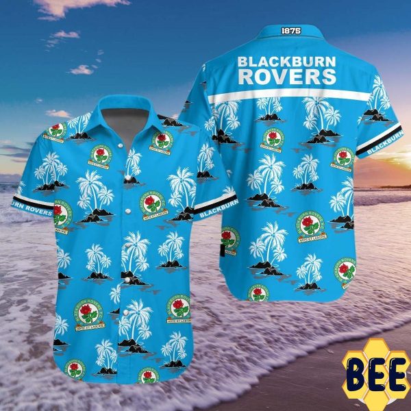 Blackburn Rovers Tropical Flower Trending Hawaiian Shirt-1
