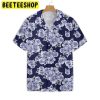 Blue Flower Trending Hawaiian Shirt-1