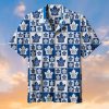 Blue Maple Leafs Retro Toronto Hawaiian Shirt