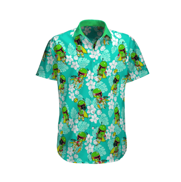 Boba Tropical Beach Star Wars Hawaiian Shirt