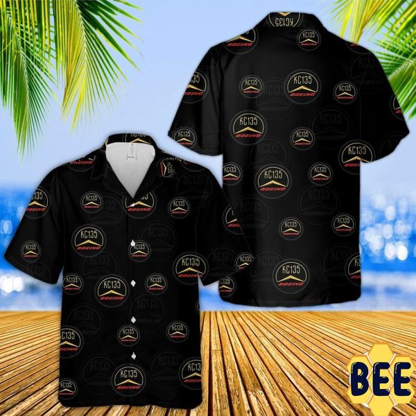 Boeing Kc-135 Stratotanker Trending Hawaiian Shirt-1
