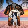 Border Collie Happy Halloween Hawaiian Shirt