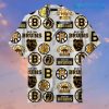 Boston Bruins Hawaiian Shirt White Bears Logo Bruins Gift