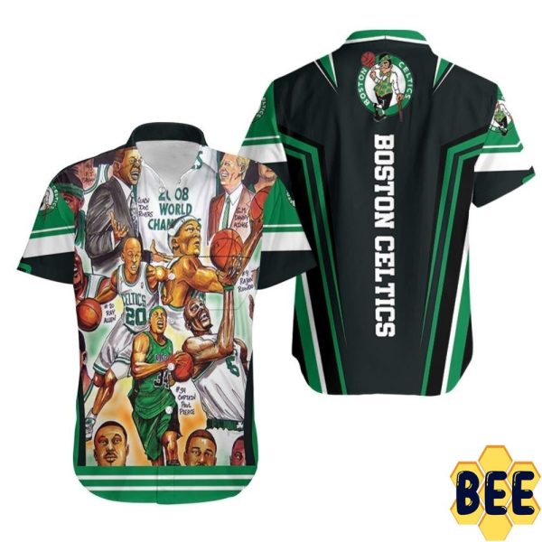 Boston Celtics Nba Trending Hawaiian Shirt-1