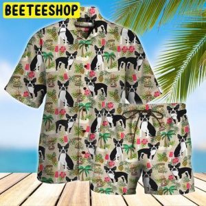 Boston Terrier Trending Hawaiian Shirt-1